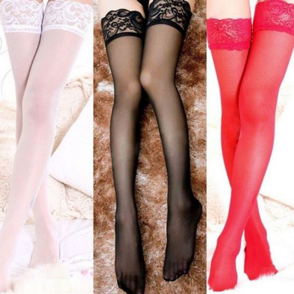 Pack of 4 Pair Thigh High Stockings